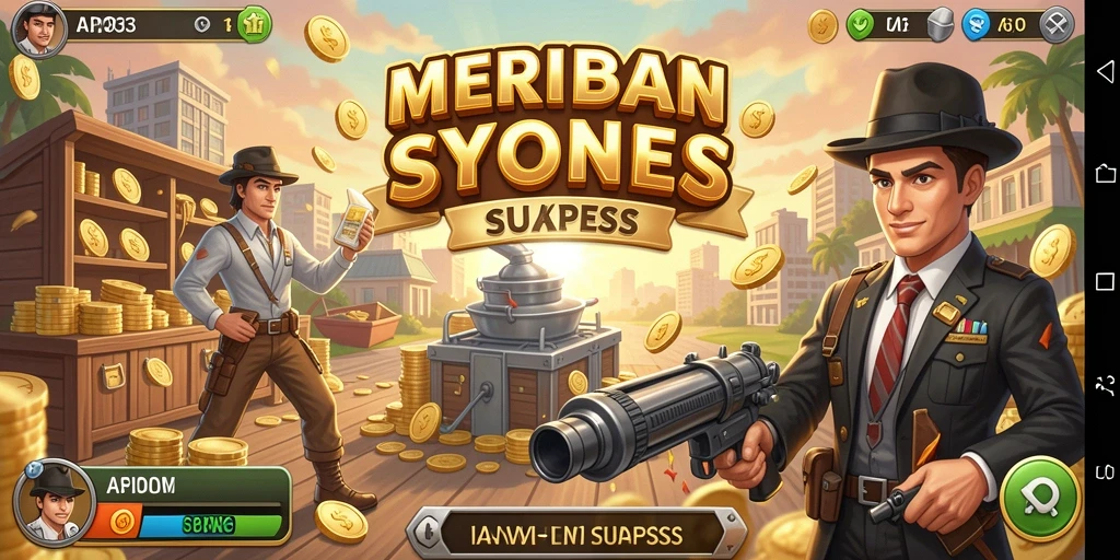 Tangkapan layar API33 menunjukkan gameplay Tycoon yang menarik dengan manajemen bisnis yang dinamis.