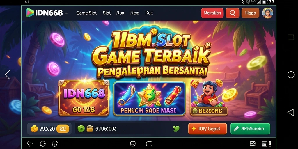 Tampilan gameplay slot yang menarik dan seru