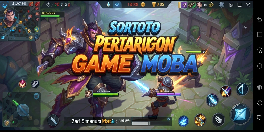 Gameplay seru di SORTOTO dengan aksi pertarungan mendebarkan.