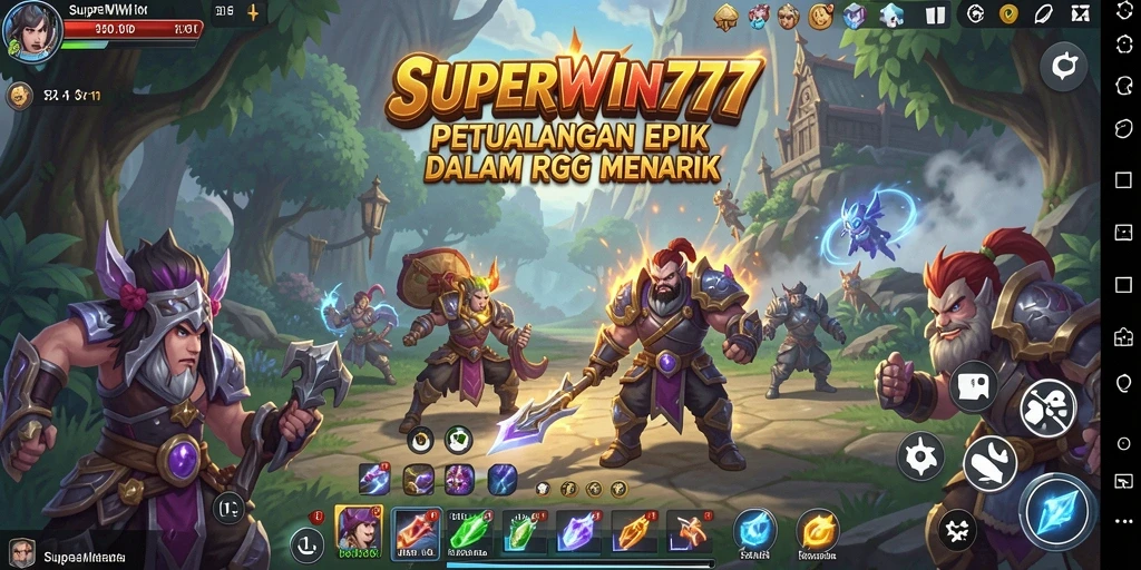 Gameplay menarik di SUPERWIN777 dengan petualangan RPG yang seru.